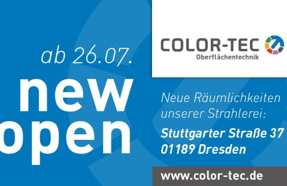 neues Werk COLOR Tec Oberflächentechnik