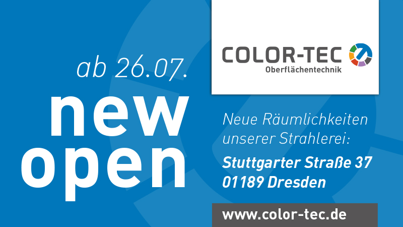 neues Werk COLOR Tec Oberflächentechnik